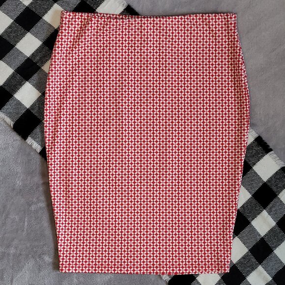 S | Jules & Leopold | Patterned Pencil Skirt - Picture 1 of 4